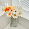 thumbnail image 2 of Nvzi 6 flores artificiales de gerbera, flores falsas, flores artificiales para decoración de bodas, 2 of 5