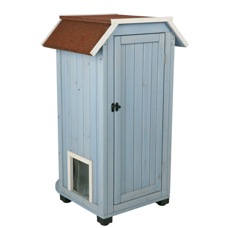 Trixie wooden top cat house