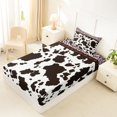 thumbnail image 4 of Homewish Bohemian Farm Animals Print Twin Sheets,Vintage Paisley Bedding,Pink,3-Piece,1 Fitted Sheet and 1 Pillowcase, 4 of 6