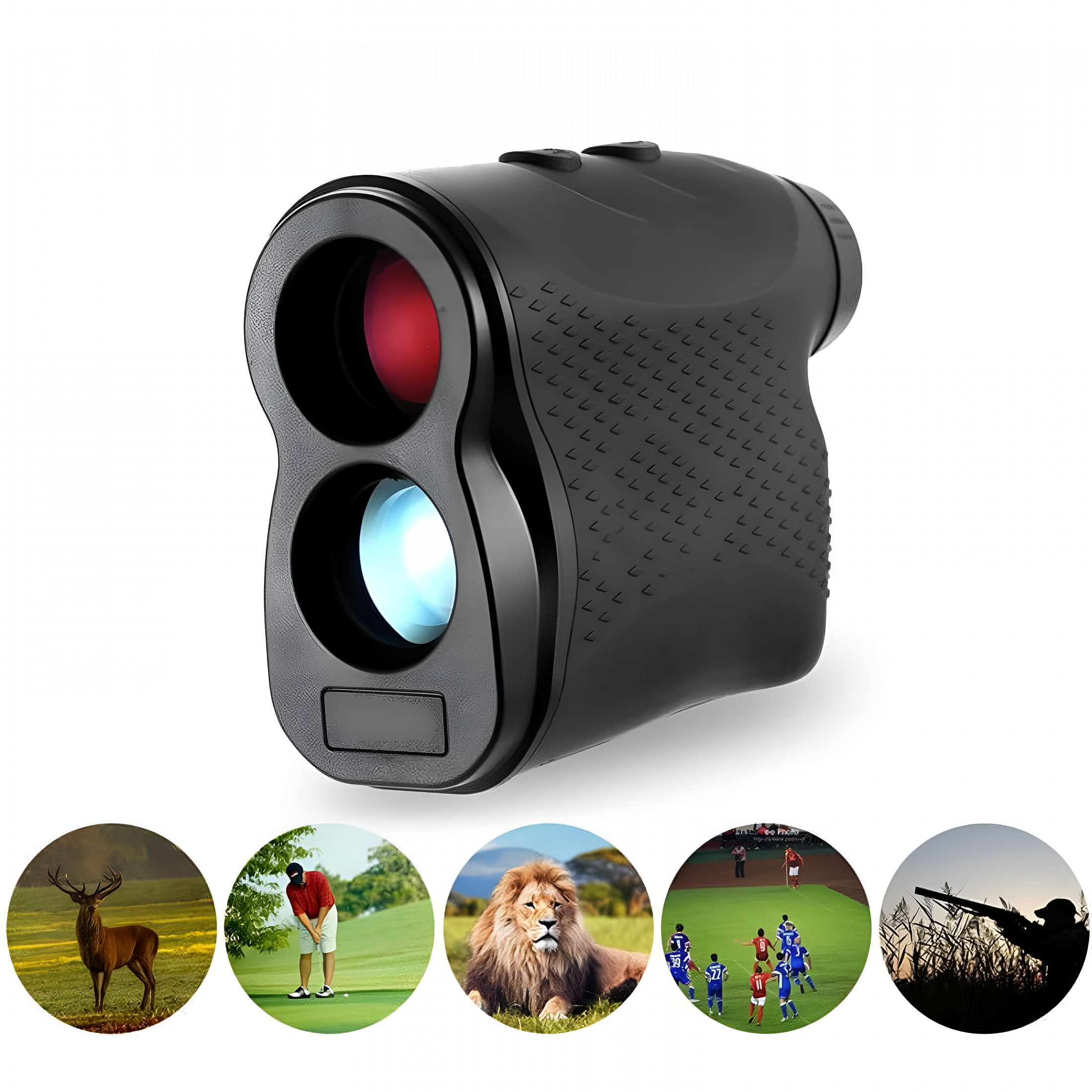 GJX 2026 New 600M Golf & Hunting Rangefinder: 6X Magnification,Fast & Accurate Measure Range Finder Hunting for Golf, Hunting, Archery, Outdoor
