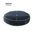 thumbnail image 3 of Happy Hounds Scout Round Reversible Pillow Dog Bed, Denim, Medium, 3 of 7