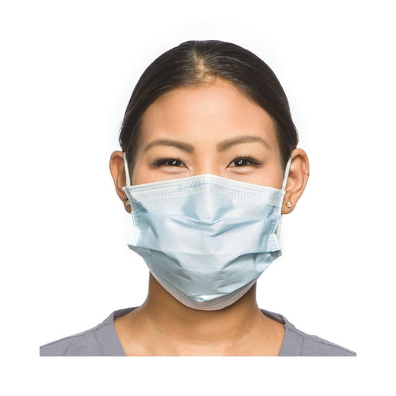 FluidShield Procedure Mask Pleated 50 per Box 62115