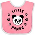 thumbnail image 3 of Inktastic Little Panda Boys or Girls Baby Bib, 3 of 4