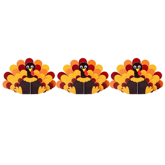 HOMEMAXS  5 Pcs Thanksgiving Day Decorations DIY Party Supplies