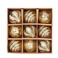 thumbnail image 1 of Adornos de árbol de Navidad Advancent 9 piezas color oro, 1 of 6