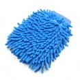 thumbnail image 2 of Unique Bargains Universal Protective Chenille Car Wash Glove Anti Scratch for Homework Auto Vehicle Blue, 2 of 4