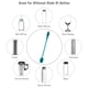 thumbnail image 4 of Cepillo de silicona para botellas | Cepillo limpiador para botellas deportivas al vacío, jarrones y cristalería, 4 of 5