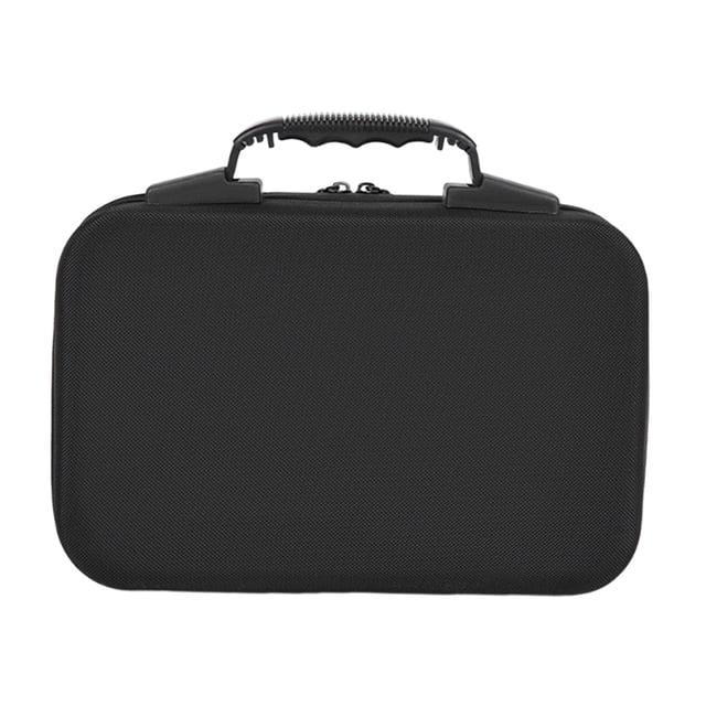 Bolsa Organizador de esmalte de uñas Capas dura portátil para herramientas de manicura esmalte de uñas Negro