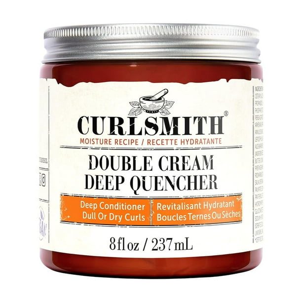 Acondicionador profundo CURLSMITH, crema doble para cabello, 237 ml