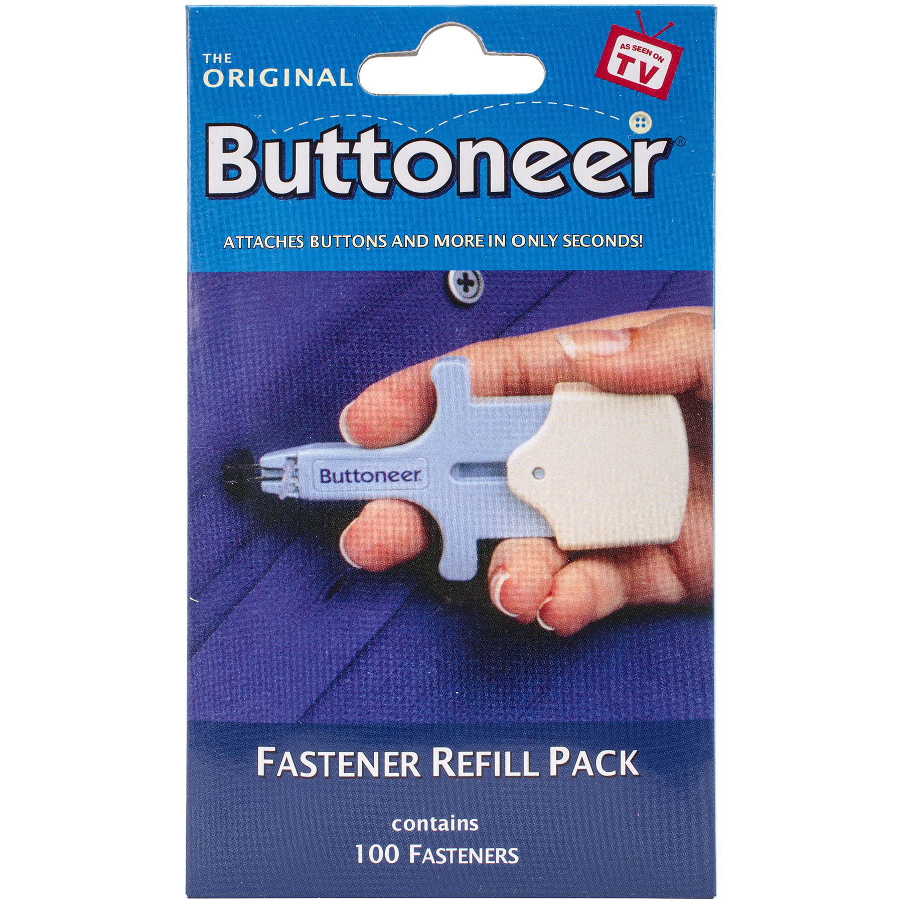 Avery Dennison Commercial Short Natural Buttoneer Fasteners