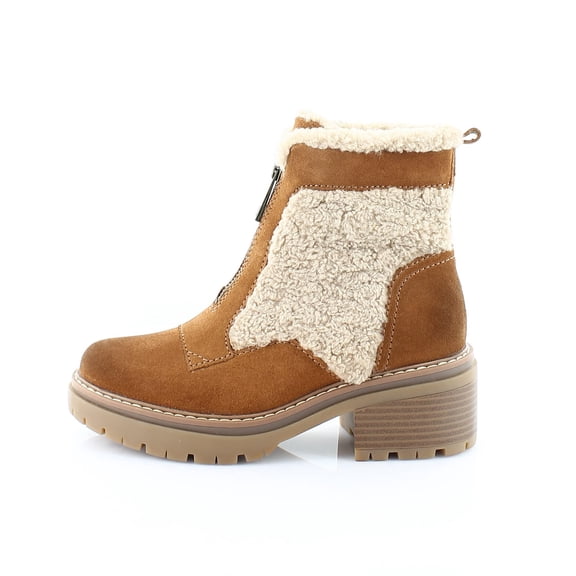 Naturalizer Womens Jett Ankle Boot Tawny Brown 7.5 W