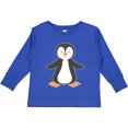 thumbnail image 3 of Inktastic Penguin Boys or Girls Long Sleeve Toddler T-Shirt, 3 of 5