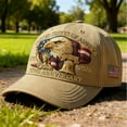 thumbnail image 6 of United States 250th Anniversary Celebration Hat, Adjustable Retro Bald Eagle Patriotic Cap for Men Women, 6 of 7