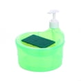 thumbnail image 3 of Dish Soap Dispenser with Sponge Holder & Bowl, 2-in-1 Large Capacity 34oz Easy Press Pump for Sink Dishwashing & Countertop Organization Purple, 3 of 3