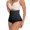 Black, variant on Womens Underwear Short Sculptant Thermogénique Brûleur De Graisse Gainant 4 En 1 Gainant Ventre Plat Taille Haute Pour Femme