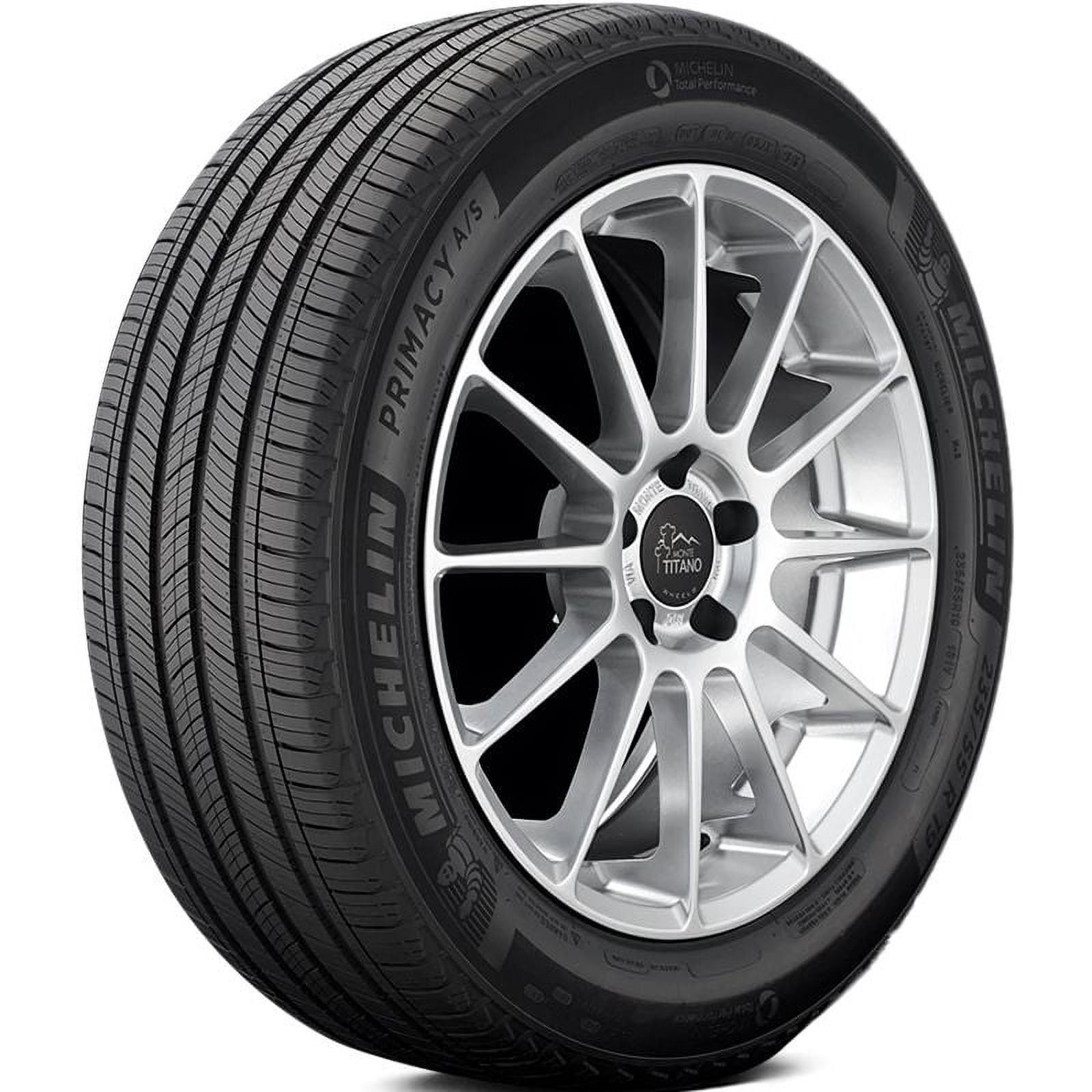 1 Michelin Primacy A/S 225/60R18 100H 540BA UTQG All Season 55K Mi