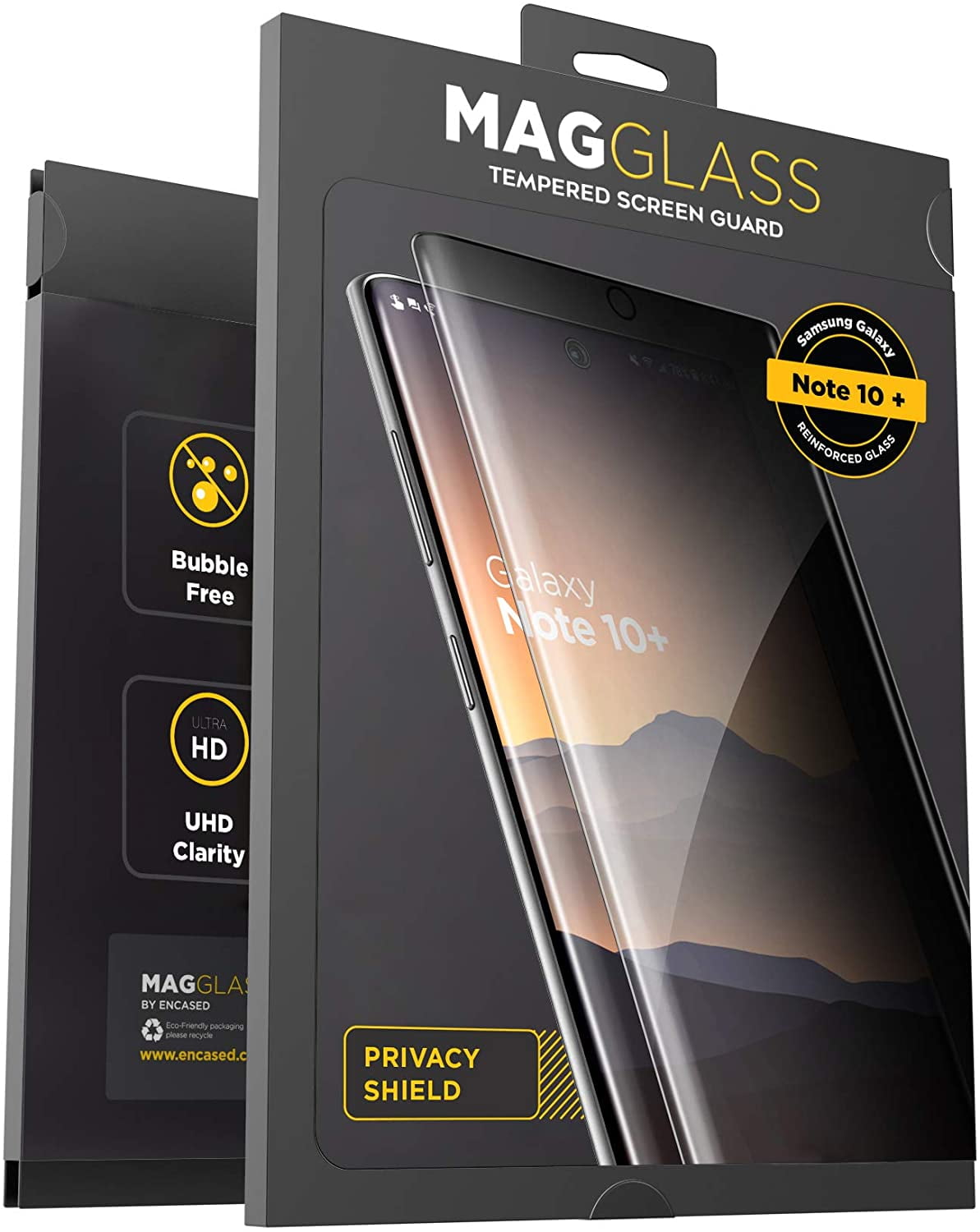 Magglass Galaxy Note 10 Plus Privacy Screen Protector Anti Spy