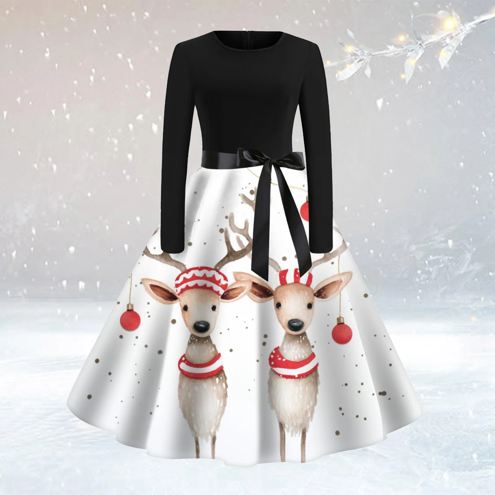 Disfraz de Cosplay de Navidad para mujer, vestido de princesa de