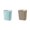 A & C, variant on BMYJ Dual Trash Can, 2 Compartment Kitchen Garbage Can Plastic Dry and Wet Classified Recycling Bin Wastebasket Liter Bin Dustbin Rubbish Box Garbage Container for Home