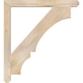 thumbnail image 3 of Ekena Millwork 3 1/2"W x 40"D x 44"H Balboa Craftsman Smooth Bracket, Douglas Fir, 3 of 4