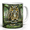 Black, variant on Lotusprint LLC Personalized Forest Owl Ceramic Mug 15oz, Black, Owl Lover Mug, Woodland Wildlife Bird Gift Cup