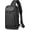 Black, variant on HEROIC KNIGHT Sling Bag for Men Crossbody Backpack for Travel Work College Waterproof Black