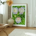thumbnail image 6 of Three Peonies on a Beautiful Spring Morning - Pennsylvania Photography Floral Flowers Botanical Garden Pastel Nature Summer Oak Framed Wall Art Print 12 x 16 inches, 6 of 12