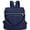 Navy-1, variant on Deago Small Nylon Travel Backpack Purse Waterproof Shoulder Bag Casual Lightweight Daypack for Women (Purple)