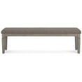thumbnail image 3 of Signature Design by Ashley Traditional Lexorne 63" Dining Bench  Gray, 3 of 6
