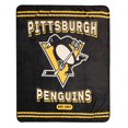 thumbnail image 1 of NHL Pittsburgh Penguins Plush Blanket, 60" x 70", 1 of 3