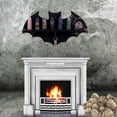 thumbnail image 5 of 3D Wooden Bat Display Shelf,Gothic Wall Hanging Decor for Stones,Crystals,and Essential Oils-as show, 5 of 6