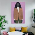 thumbnail image 6 of Portrait Painter Amy Sherald Painting Art Poster (1) Wall Art Poster Scroll Canvas Painting Picture Living Room Decor Home 16x24inch(40x60cm), 6 of 6