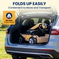 thumbnail image 6 of Easy-to-Use Mobility Scooter for Seniors,Lightweight Foldable,300lbs Capacity,Yellow, 6 of 8