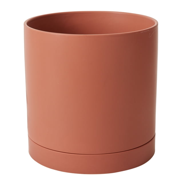 Romey Pot 12"X12" Terracotta