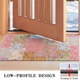 thumbnail image 3 of Pioneer Flower Floral Print Pattern Door Rugs,Washable Non Slip Door Mats Indoor,Decorative Door Mats,Entry Mat Indoor for Entrance,Bedroom,Kitchen,Bathroom,17"x30", 3 of 6