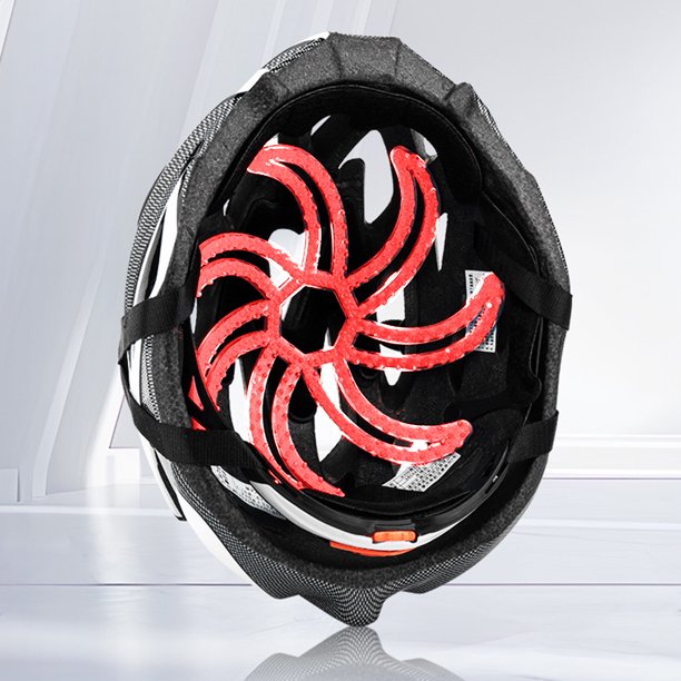 Forro interior de casco flexible de silicona antideformación, protección para la cabeza, acolchado interior para casco, para motociclismo Cascos