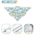 thumbnail image 6 of Dog Bandana 2 Pack,Fairy Tale Princess Castle Pattern Bandanas for Dogs,Cat Bandana,Small/ Large Dog Bandana 2 Size,Dog Bandanas, 6 of 6