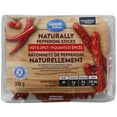 thumbnail image 1 of Great Value Naturally Hot & Spicy Pepperoni Sticks, 1 of 4