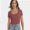 Marthali, variant on Women's Scoop Neck Short Sleeve T Shirt Slim Fit Sexy Tops