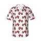 thumbnail image 1 of Balery Red Wheeled Tractors Camisas hawaianas de manga corta para hombre, camisas playeras de corte holgado, camisas de vacaciones con botones,Large, 1 of 7