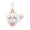 Chiikawa&nbsp;, variant on Gaiwos Amusement Park Series Chiikawa Plush Keychain 4.7 inches, Adorable Hachiware Plush Keychain for Backpack, Keychain Accessories Charm Pendant Gift for Fans and Kids
