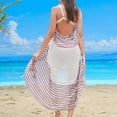 thumbnail image 5 of Womens Beach Sarong Swimsuit Coverups Sheer Bikini Wraps for Swimwear Summer Bathing Suit Cover Up, 5 of 6