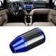thumbnail image 1 of Universal Carbon Fiber Automatic Wave Stick Head Shift Knob Modification Accessory(Red), 1 of 3