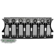 T-Rex Grilles 6314931 Torch Series LED Light Grille Fits select: 2018-2019,2021 JEEP WRANGLER UNLIMITED