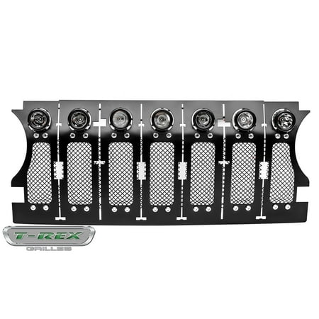 T-Rex Grilles 6314931 Torch Series LED Light Grille Fits select: 2018-2019,2021 JEEP WRANGLER UNLIMITED