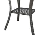 thumbnail image 5 of PARKWELL Wicker Patio Swivel Rocking Chairs PE Rattan Patio Furniture Set, Gray Wicker and Gray Cushion, 5 of 6