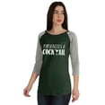 thumbnail image 4 of Inkmeso Mama Needs A Cocktail Funny Mom Life T-shirt Raglan&nbsp;Quarter&nbsp;Sleeve Top, 4 of 8