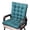 Green, variant on RUINIXCW 13.77×27.55 Inch Small Seat Cushions for Chairs Outdoor Indoor High Back Chair Cushions Chair Pads Rocking Chair Cushion with Ties Soft Non Slip Seat Cushion (NO CHAIRS)