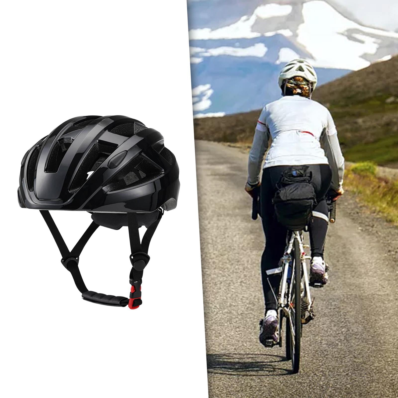 DimyFew Bike Helmet Modern Bicycle Helmet for Road Mountain Bike Bicycling Commuting Black