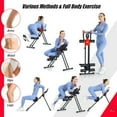 thumbnail image 6 of Gymax Adjustable Foldable Core Abdominal Trainer AB Crunch Workout Machine W/Display, 6 of 10